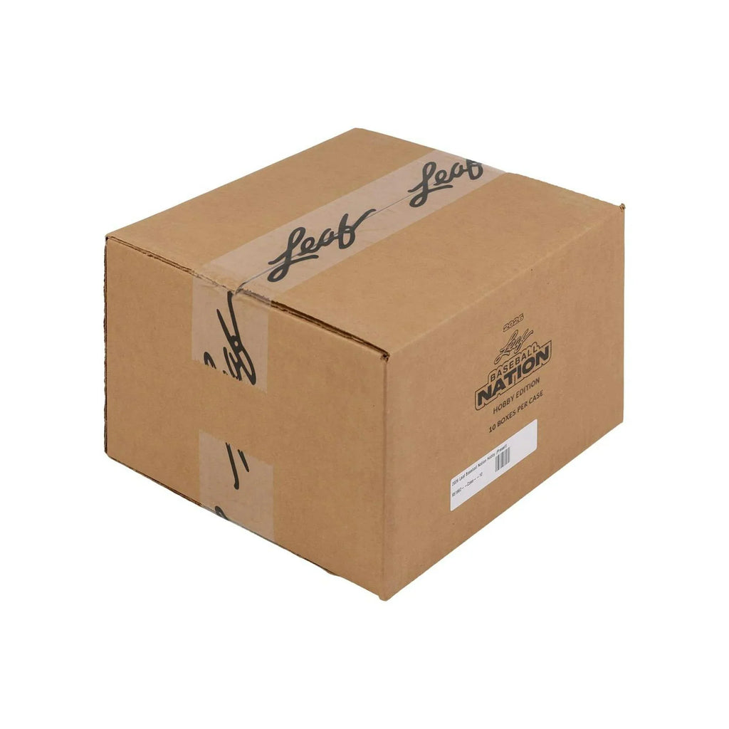 2026 Leaf Baseball Nation Hobby 10 Box Case (Ships Sealed Only) - D2