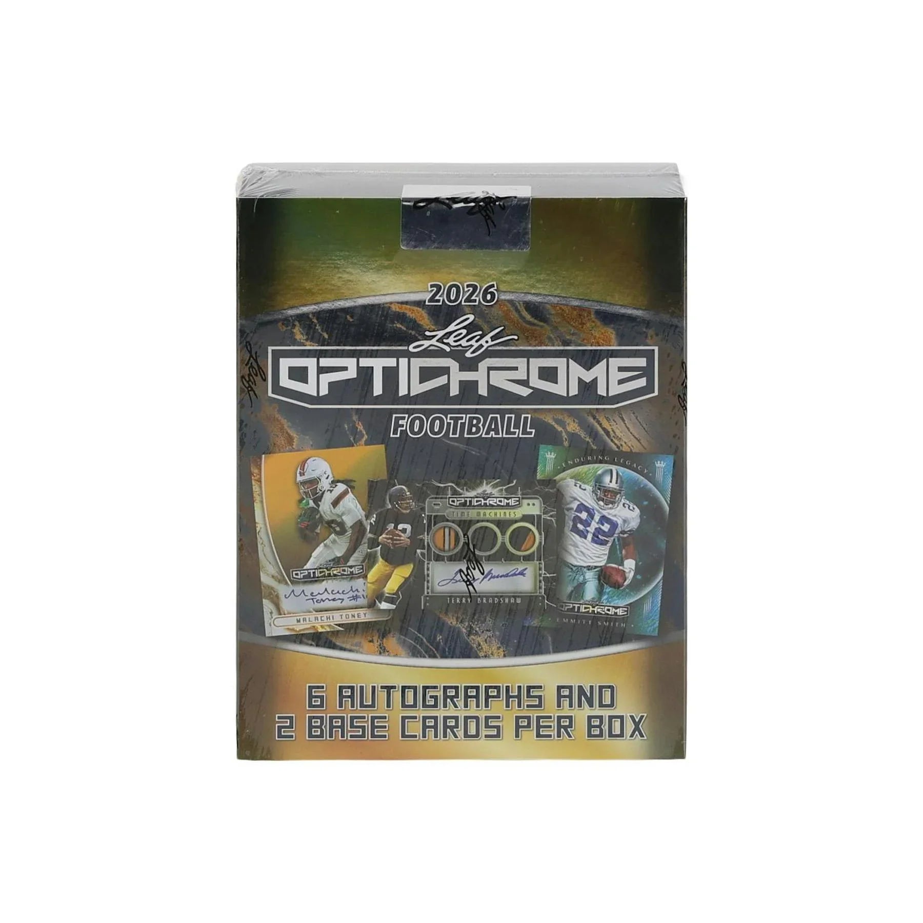 2026 Leaf Optichrome Football Hobby 12 Box Case (Ships Sealed Only) - D2