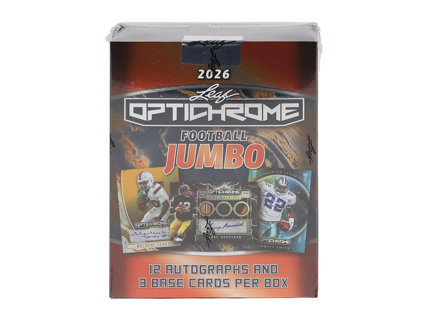 2026 Leaf Optichrome Football Hobby Jumbo Box (Ships Sealed Only)