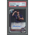 Brady House Signed 2022 Bowman Chrome Rookie Card | PSA 10 Gem Mint