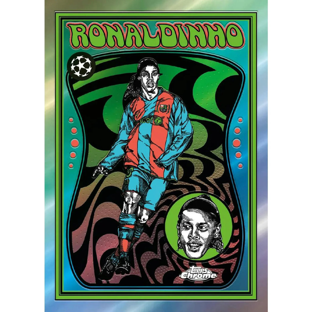 Topps Chrome UEFA Club 2025 26 Competitions Soccer First Day Issue Hobby 12 Box Case (Ships Sealed Only)