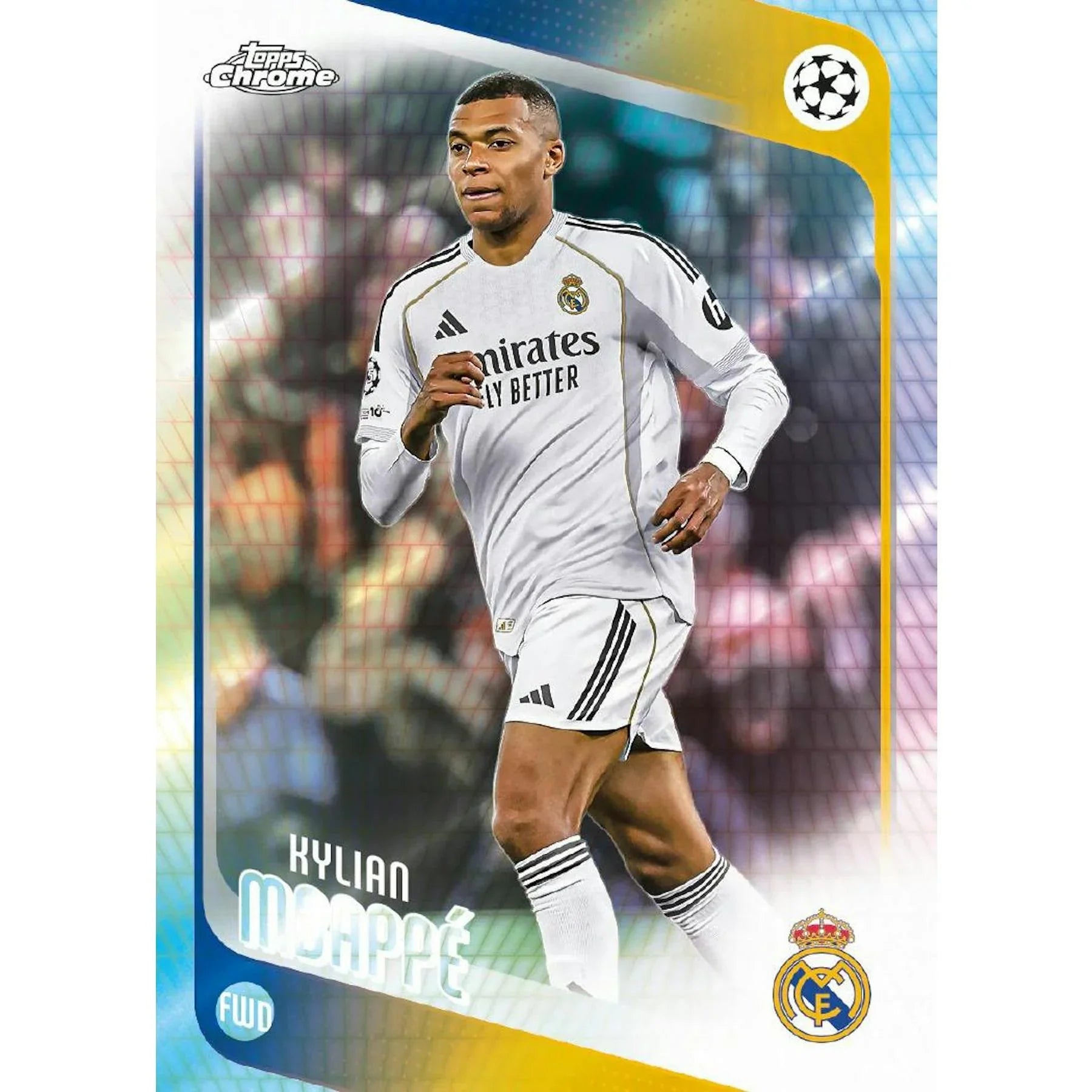 Topps Chrome UEFA Club 2025 26 Competitions Soccer First Day Issue Hobby 12 Box Case (Ships Sealed Only)