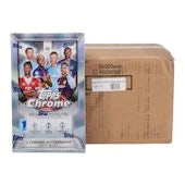 Topps Chrome UEFA Club 2025 26 Competitions Soccer First Day Issue Hobby 12 Box Case (Ships Sealed Only)