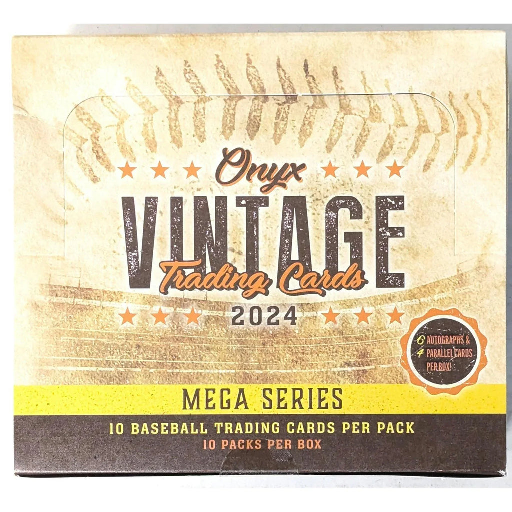 2024 Onyx Vintage Mega Series Baseball Hobby Box (Ships Sealed Only) - D1
