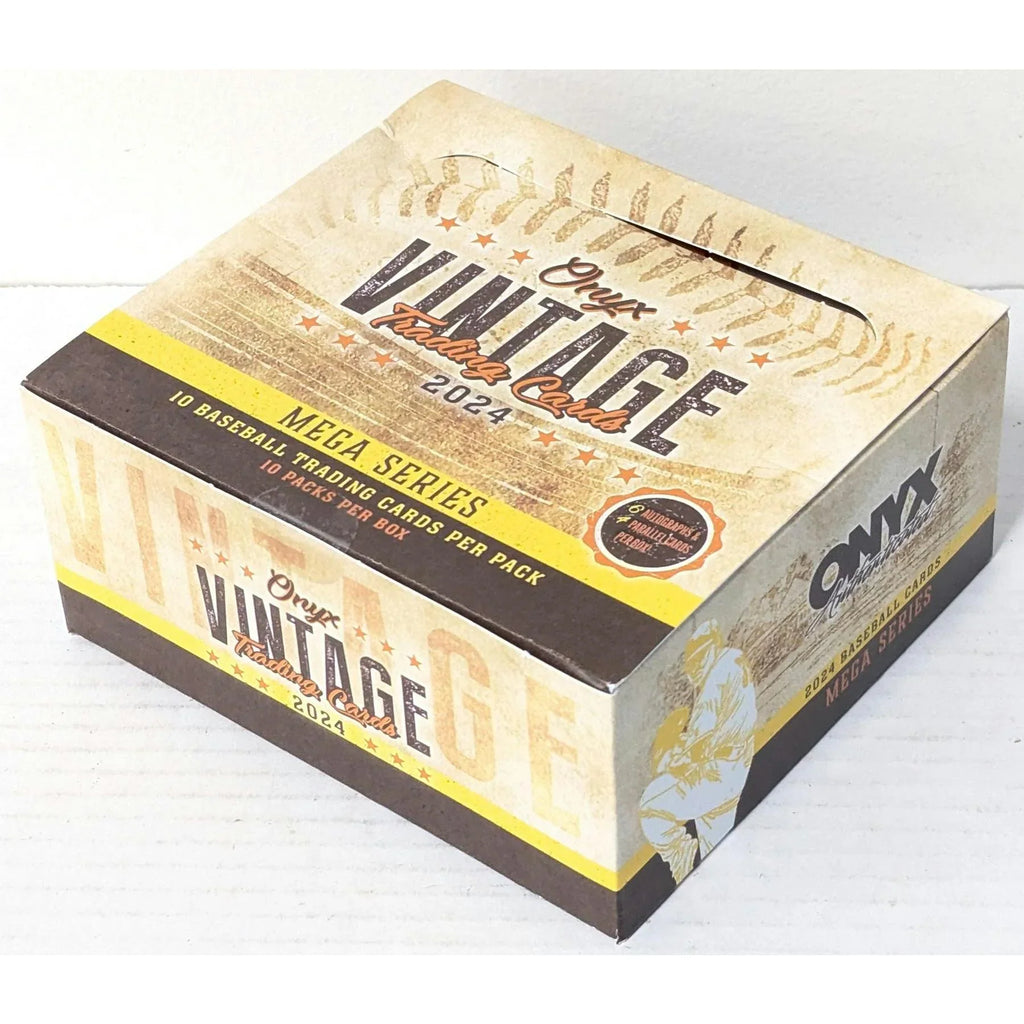 2024 Onyx Vintage Mega Series Baseball Hobby Box (Ships Sealed Only) - D1