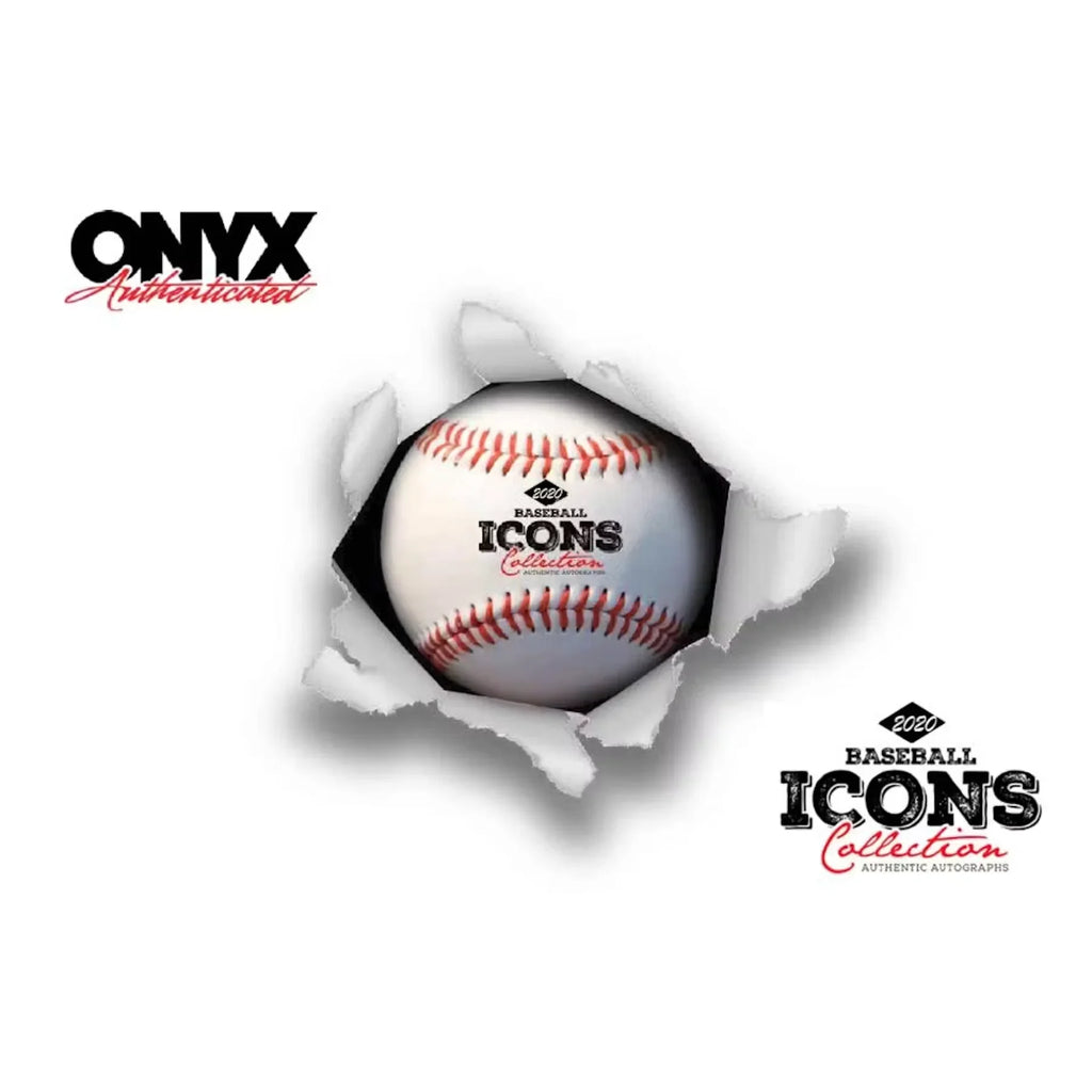 2020 Onyx Icons Baseball Legends Hobby Box (Ships Sealed Only)