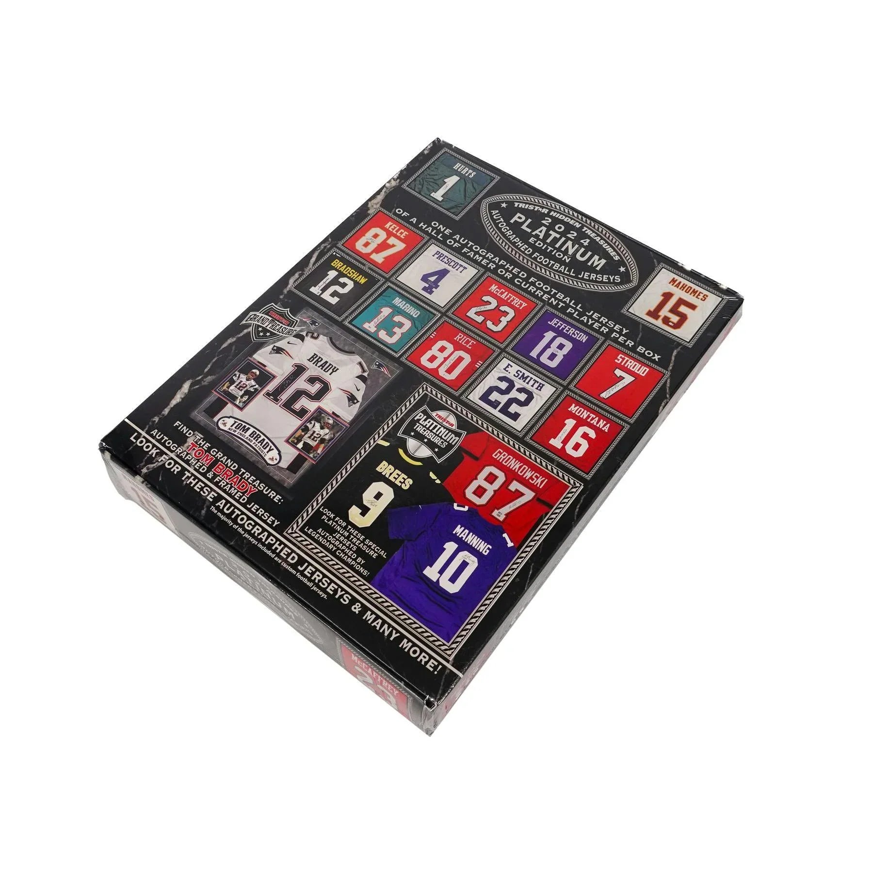 2024 TriStar Hidden Treasures Platinum Edition Autographed Football Jersey Hobby Box (Ships Sealed Only)