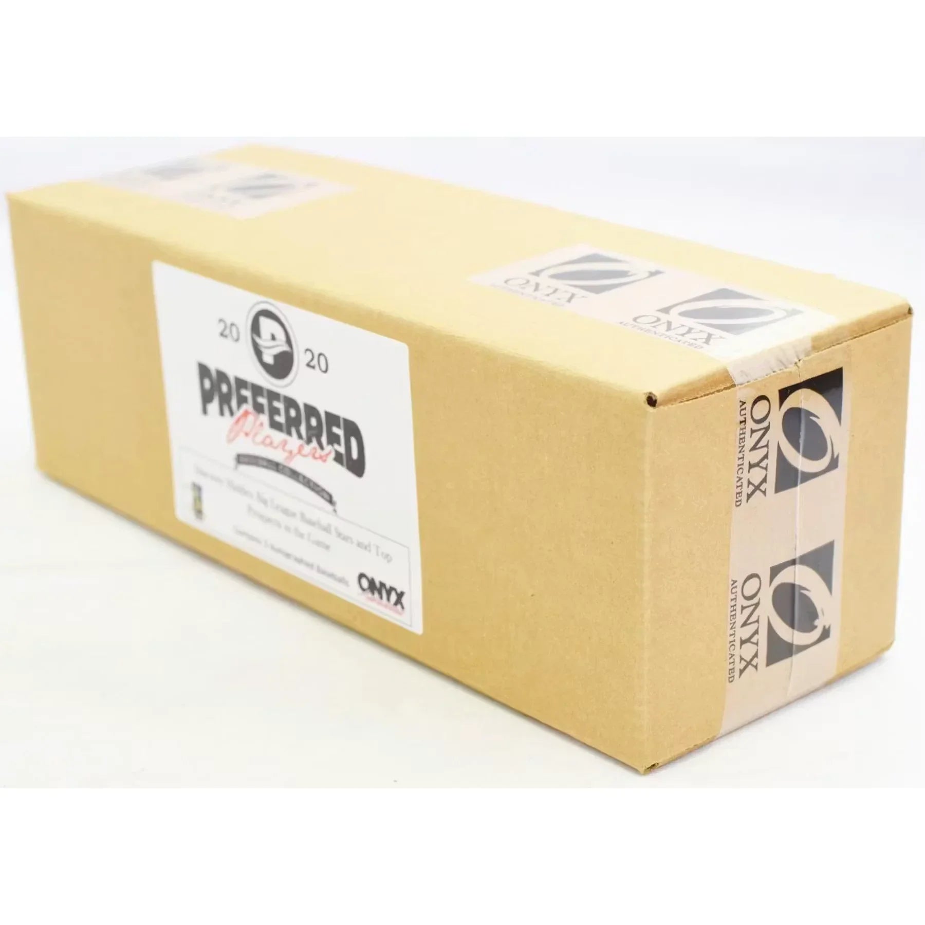 2020 Onyx Preferred Players Collection Baseball 3 Box Hobby Case (Ships Sealed Only)