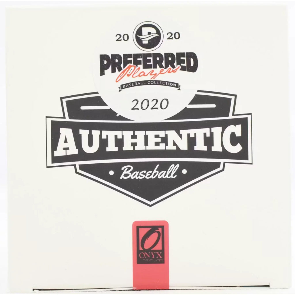 2020 Onyx Preferred Players Collection Baseball 3 Box Hobby Case (Ships Sealed Only)
