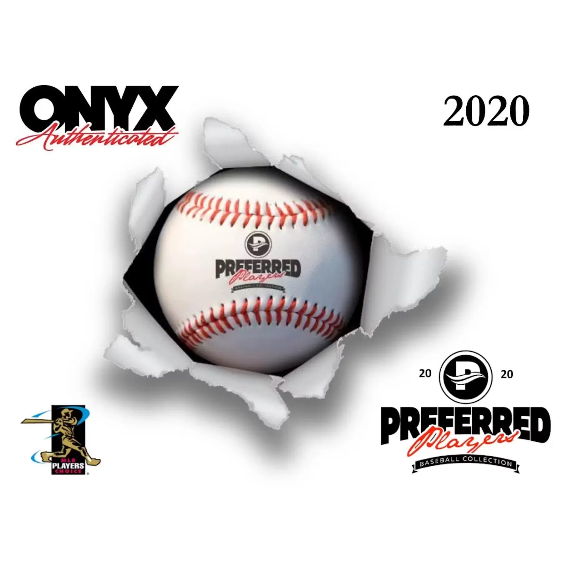 2020 Onyx Preferred Players Collection Baseball 3 Box Hobby Case (Ships Sealed Only)