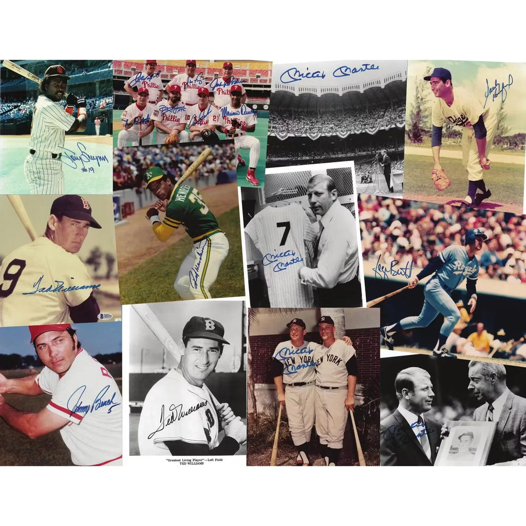 2020 Historic Autographs Big League Photos Baseball Hobby Box (Ships Sealed Only)