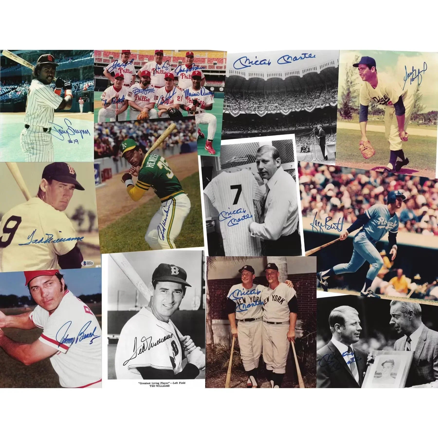2020 Historic Autographs Big League Photos Baseball Hobby Box (Ships Sealed Only)