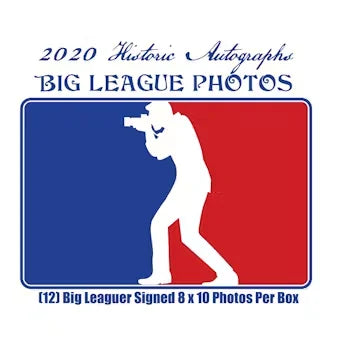 2020 Historic Autographs Big League Photos Baseball Hobby Box (Ships Sealed Only)