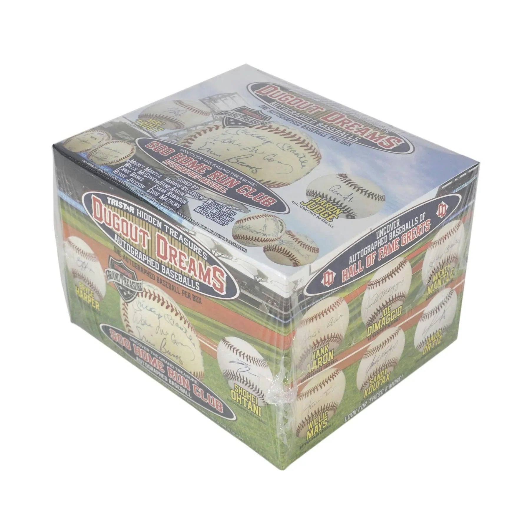 2023 TriStar Hidden Treasures Dugout Dreams Autographed Baseball Hobby Box (Ships Sealed Only)