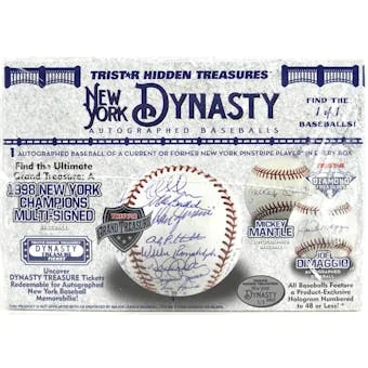 2022 TriStar New York Dynasty Baseball Hobby Box (Ships Sealed Only)