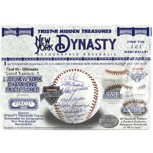 2022 TriStar New York Dynasty Baseball Hobby Box (Ships Sealed Only)