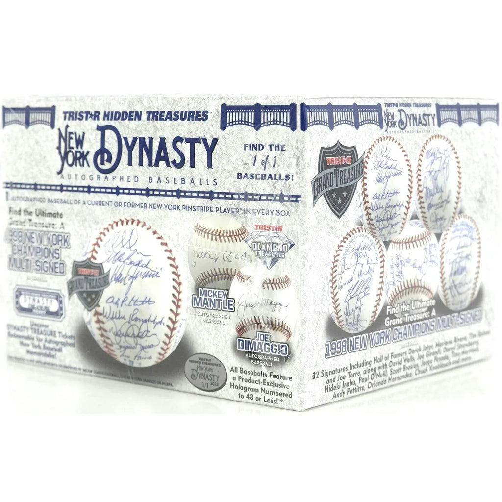 2022 TriStar New York Dynasty Baseball Hobby Box (Ships Sealed Only)