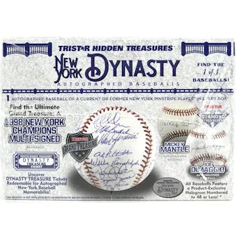 2022 TriStar New York Dynasty Baseball Hobby Box (Ships Sealed Only)