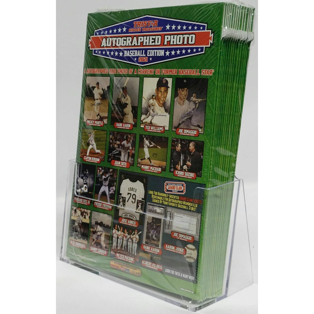 2021 TriStar Hidden Treasures Autographed Photo Baseball Hobby Box (Ships Sealed Only)