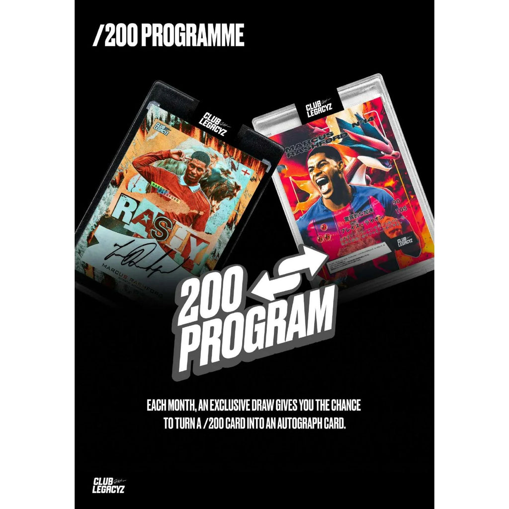 2026 Club Legacyz Icons Soccer Third Edition Hobby Box (Ships Sealed Only)