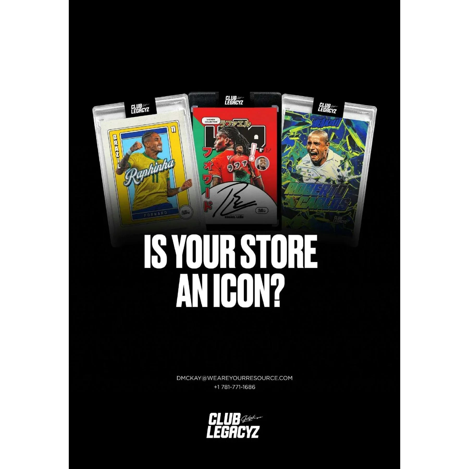 2026 Club Legacyz Icons Soccer Third Edition Hobby Box (Ships Sealed Only)