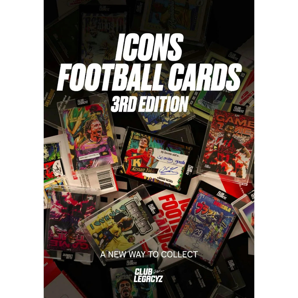 2026 Club Legacyz Icons Soccer Third Edition Hobby Box (Ships Sealed Only)