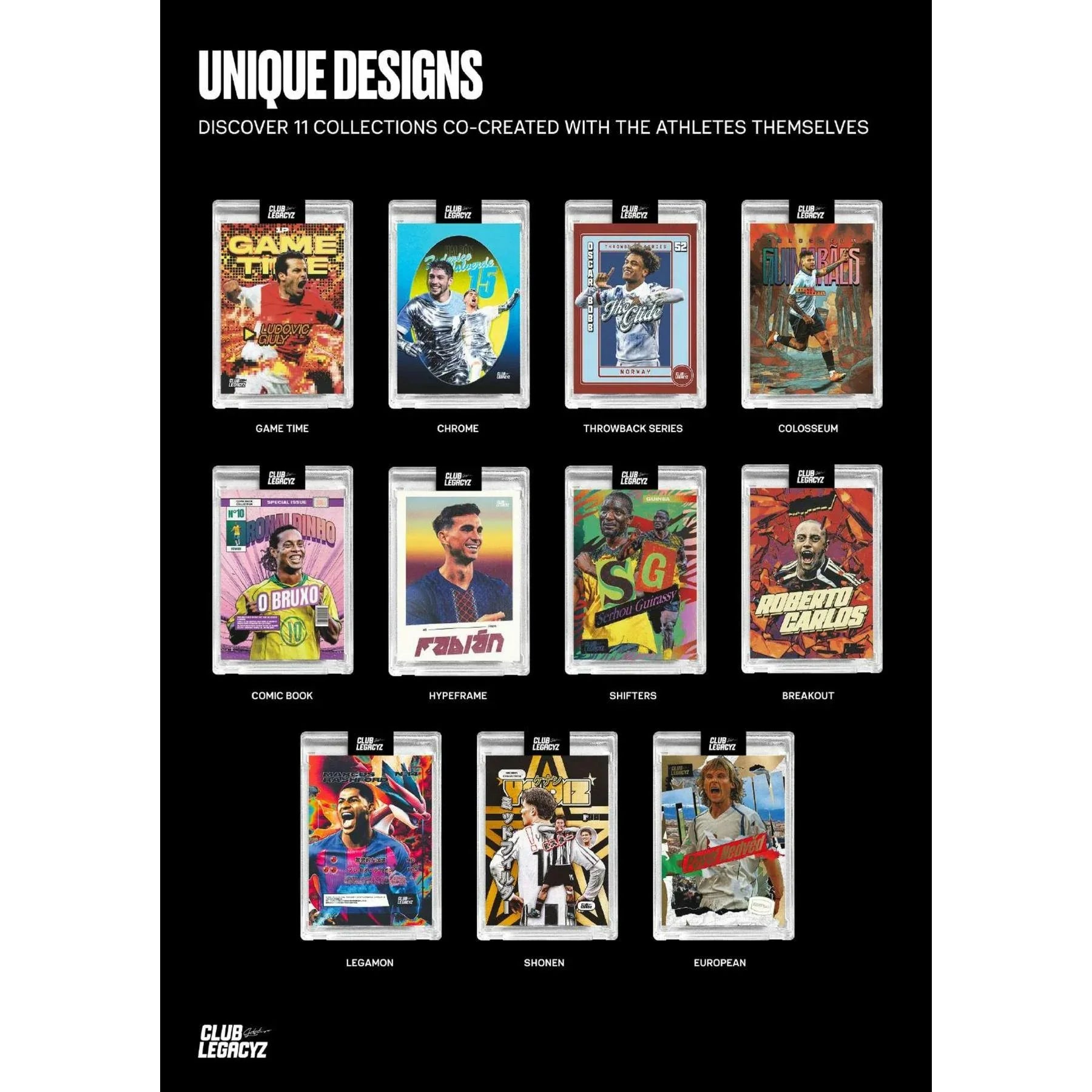 2026 Club Legacyz Icons Soccer Third Edition Hobby 10 Box Case (Ships Sealed Only) - D1