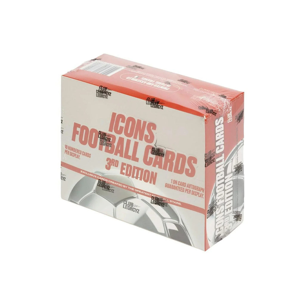 2026 Club Legacyz Icons Soccer Third Edition Hobby 10 Box Case (Ships Sealed Only) - D1