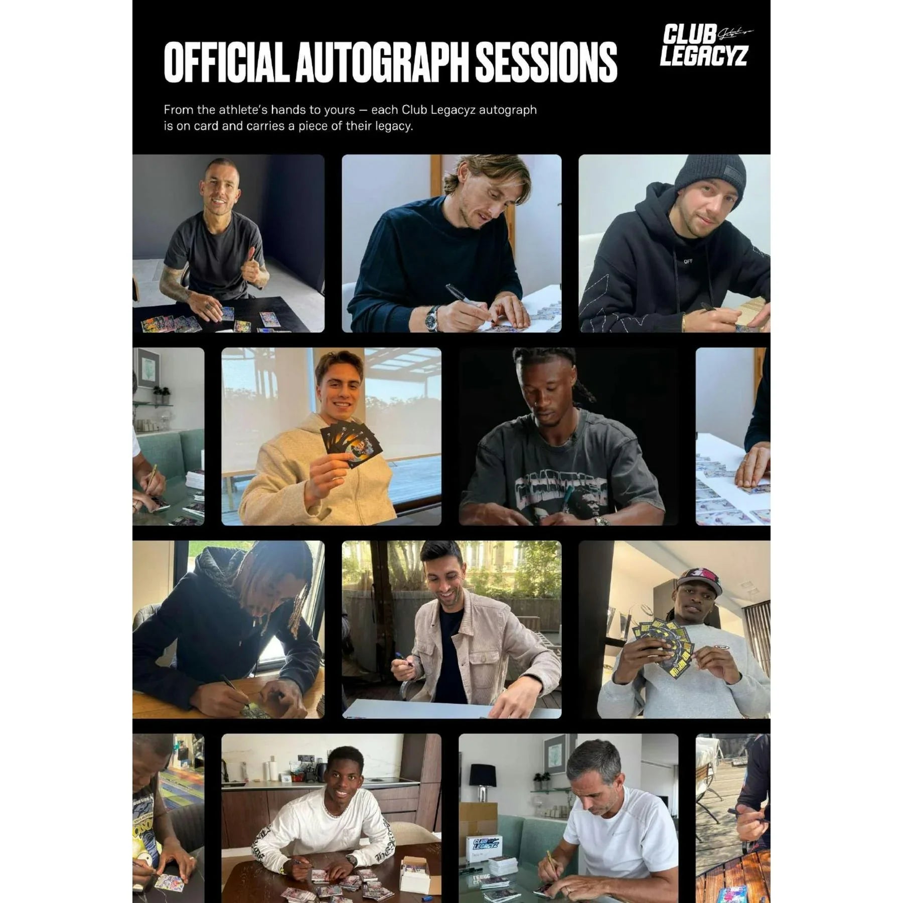 2026 Club Legacyz Icons Soccer Third Edition Hobby 10 Box Case (Ships Sealed Only) - D1