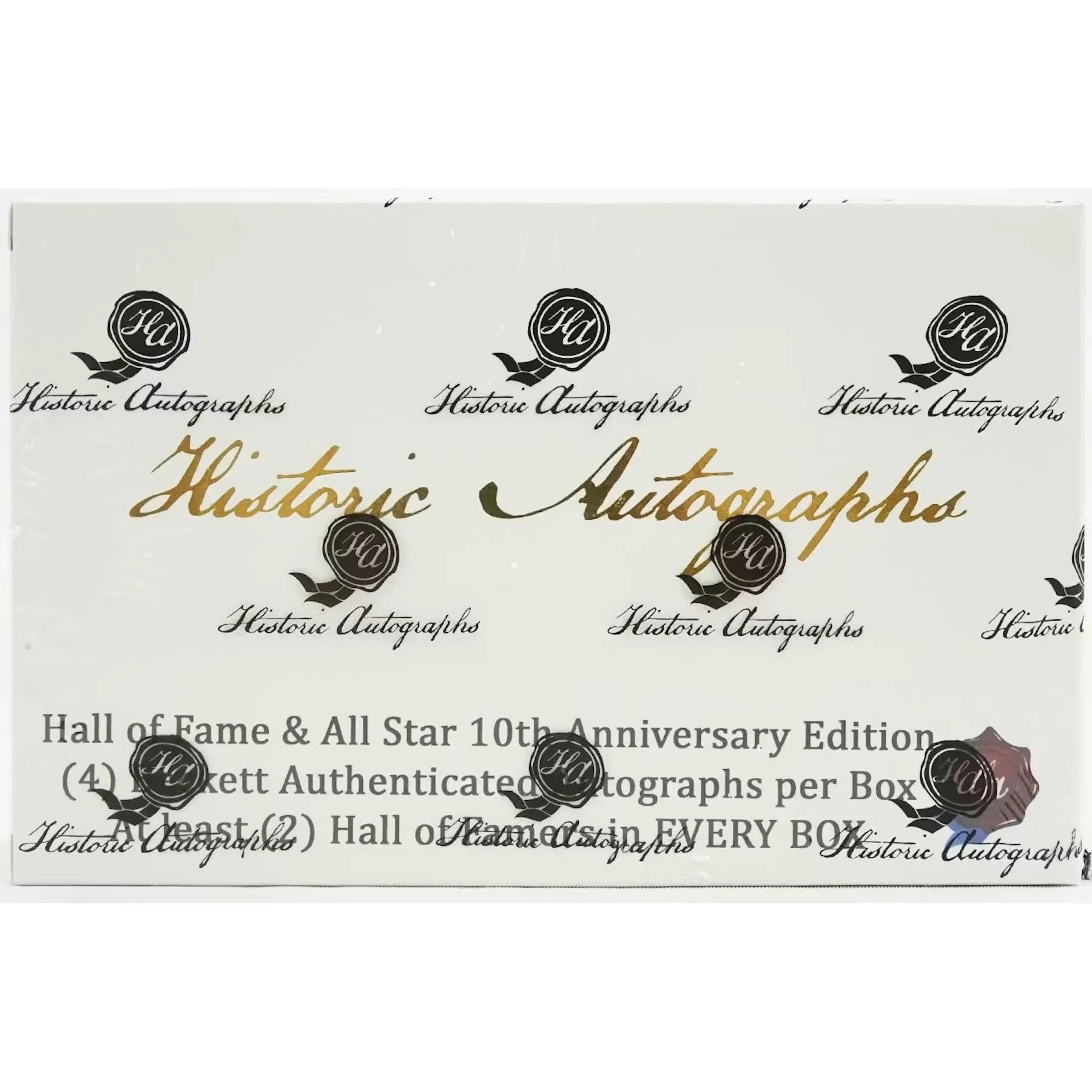 2020 Historic Autographs Hall of Fame All Star Baseball Hobby Box (Ships Sealed Only)