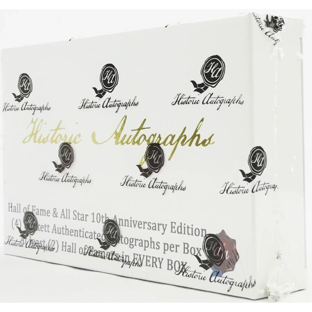 2020 Historic Autographs Hall of Fame All Star Baseball Hobby Box (Ships Sealed Only)