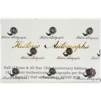 2020 Historic Autographs Hall of Fame All Star Baseball Hobby Box (Ships Sealed Only)