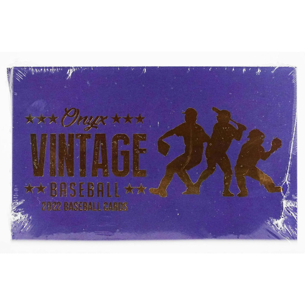 2022 Onyx Vintage Baseball Hobby Box (Ships Sealed Only)
