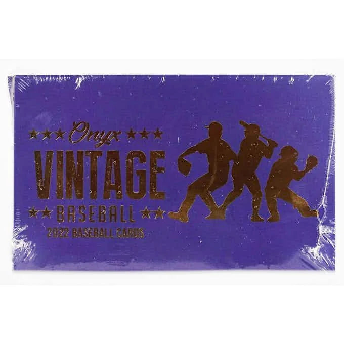 2022 Onyx Vintage Baseball Hobby Box (Ships Sealed Only)