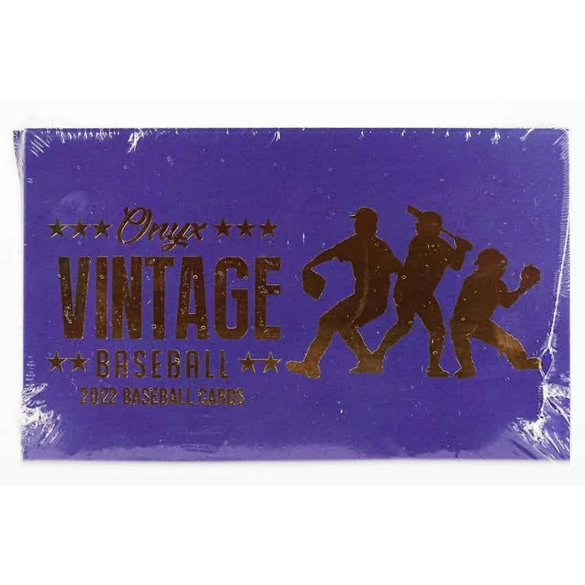 2022 Onyx Vintage Baseball Hobby Box (Ships Sealed Only)