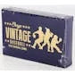 2022 Onyx Vintage Baseball Hobby Box (Ships Sealed Only)