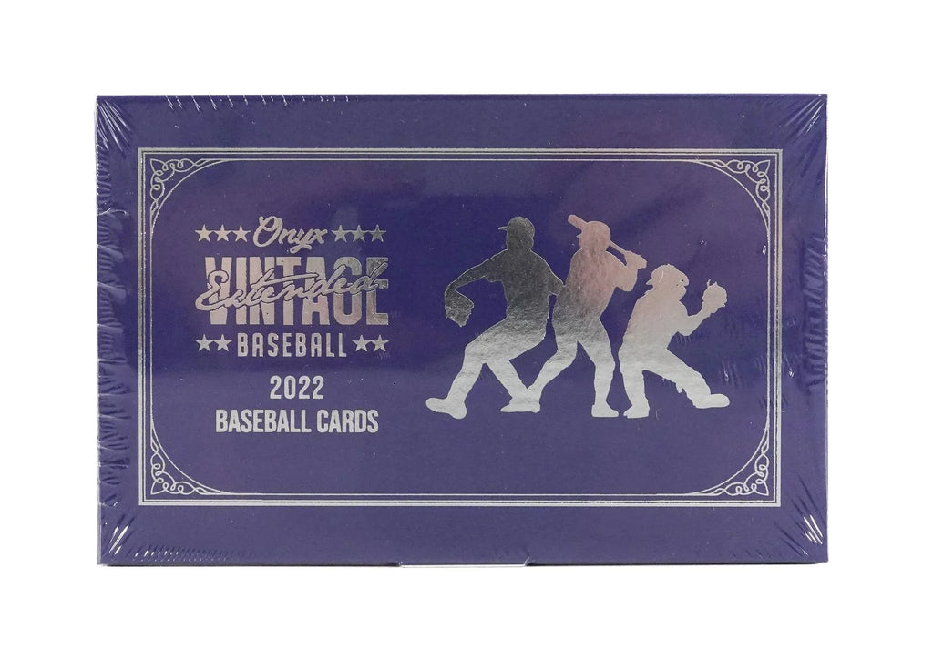 2022 Onyx Vintage Extended Baseball Hobby Box (Ships Sealed Only)