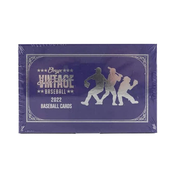 2022 Onyx Vintage Extended Baseball Hobby Box (Ships Sealed Only)