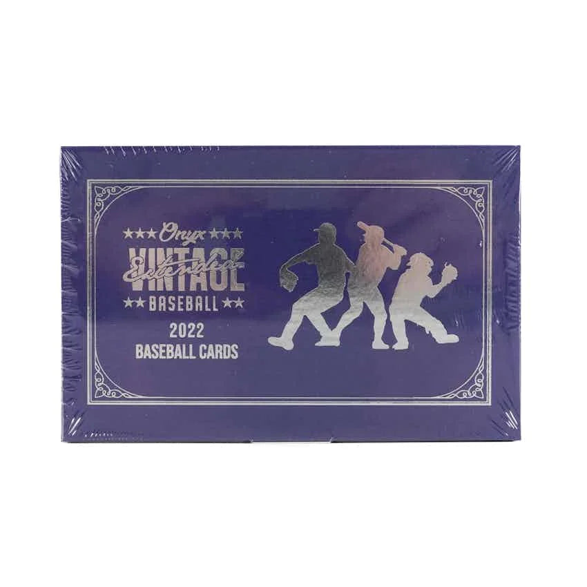 2022 Onyx Vintage Extended Baseball Hobby Box (Ships Sealed Only)