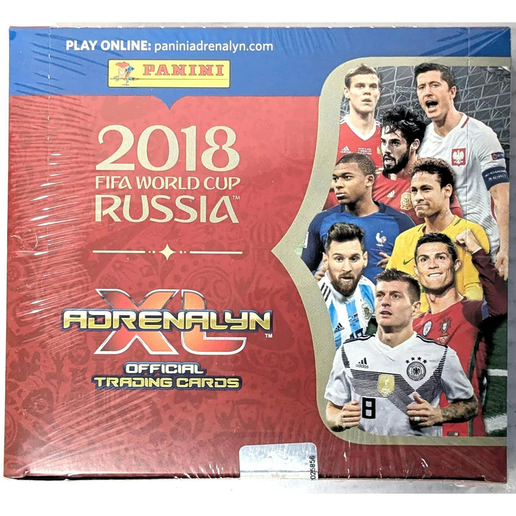 2018 Panini FIFA World Cup Adrenalyn XL Box (Ships Sealed Only)