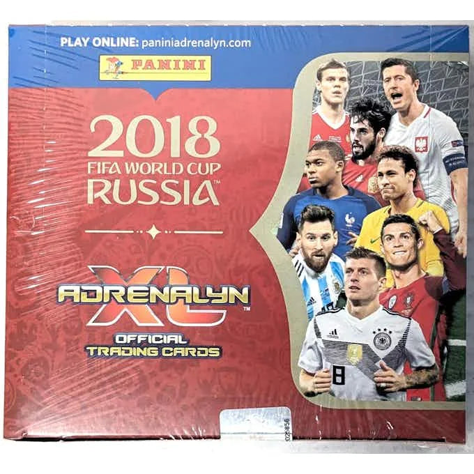 2018 Panini FIFA World Cup Adrenalyn XL Box (Ships Sealed Only)