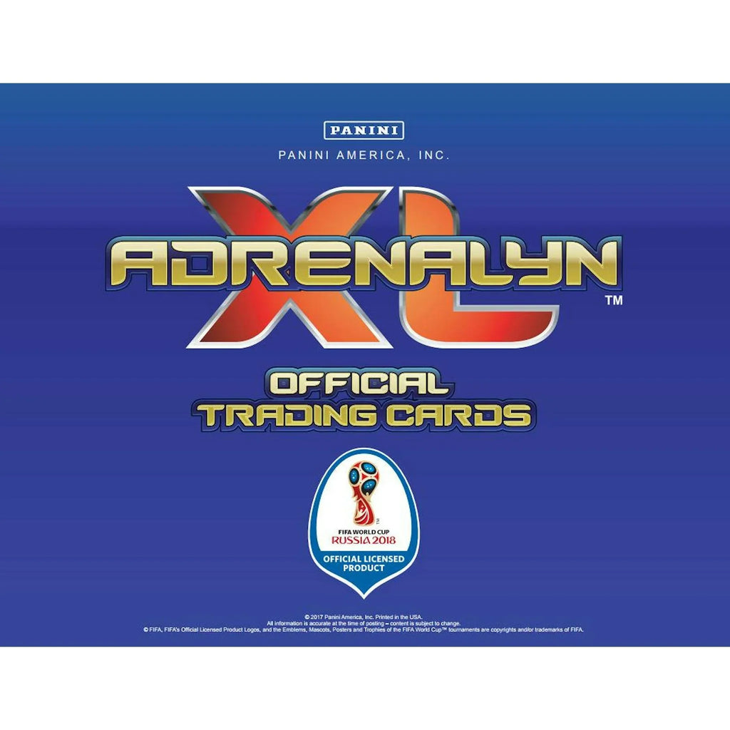 2018 Panini FIFA World Cup Adrenalyn XL Box (Ships Sealed Only)