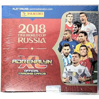 2018 Panini FIFA World Cup Adrenalyn XL Box (Ships Sealed Only)