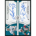 Dan Marino & Mark Duper Signed Card | 2022 Panini National Treasures/49