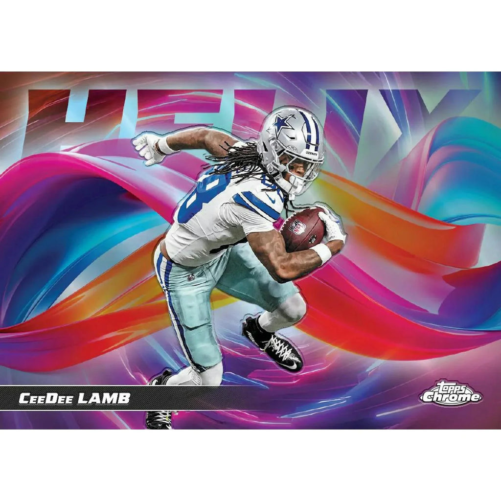 2025 Topps Chrome Football Blaster Box (Ships Sealed Only) - D
