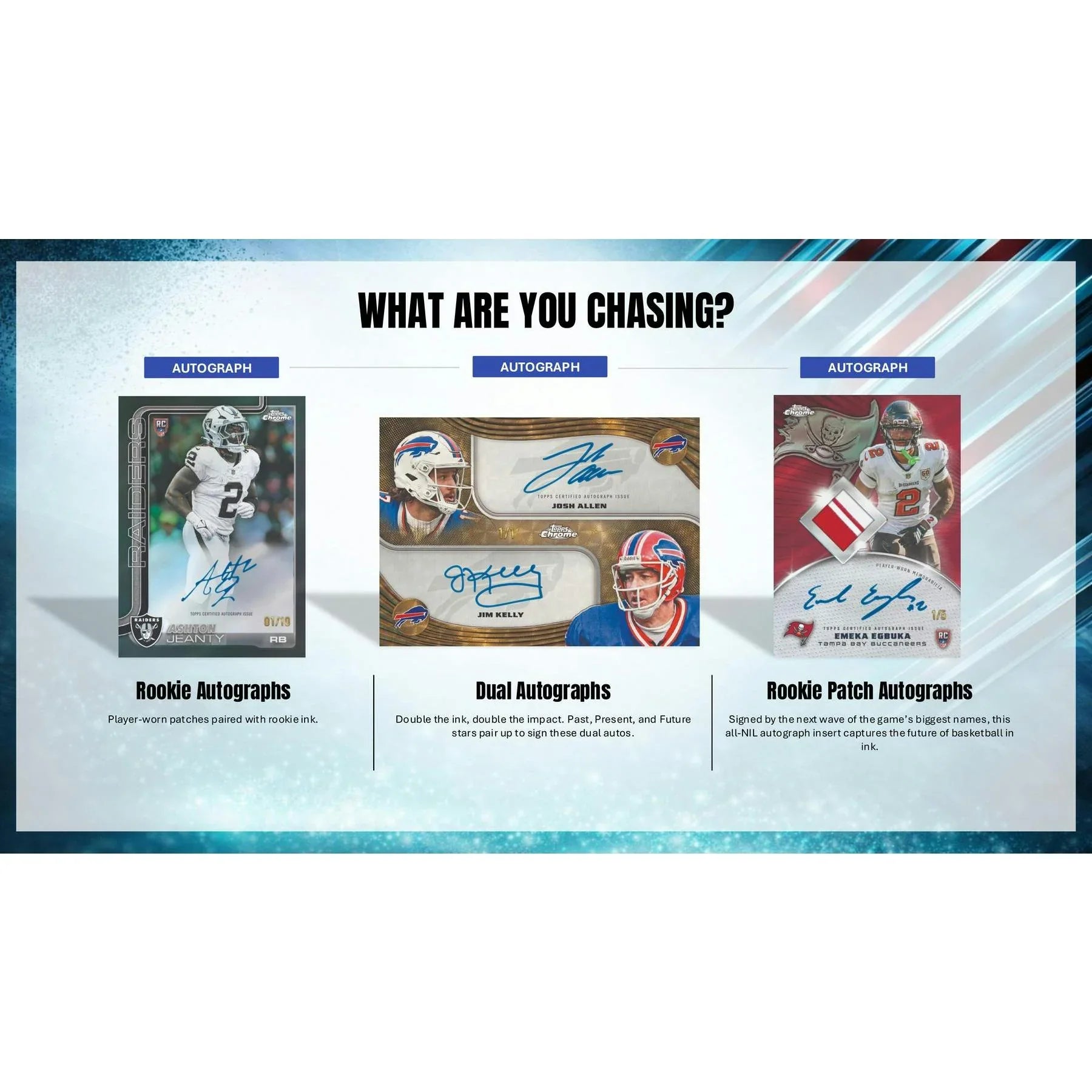 2025 Topps Chrome Football Hobby 12 Box Case (Ships Sealed Only) - D2