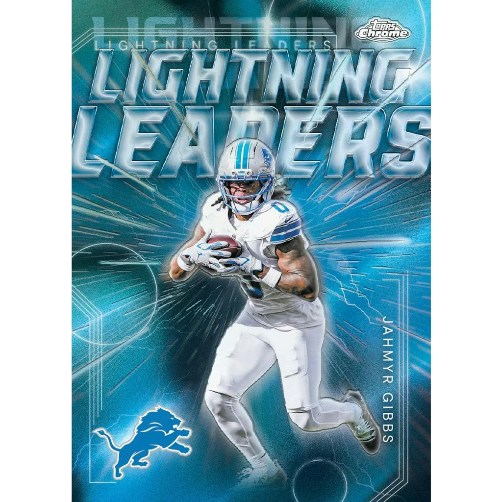 2025 Topps Chrome Football Hobby Jumbo 8 Box Case (Ships Sealed Only)