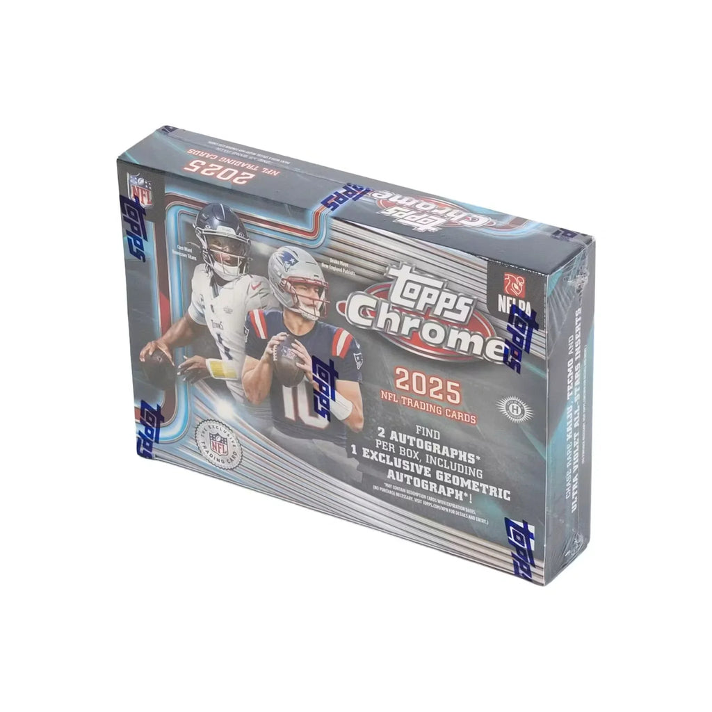 2025 Topps Chrome Football Delight 6 Box Case (Ships Sealed Only)