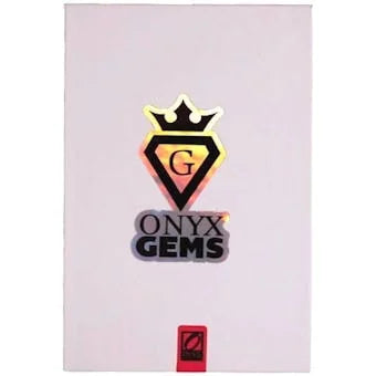 2021 Onyx Gems Baseball Hobby Box (Ships Sealed Only)