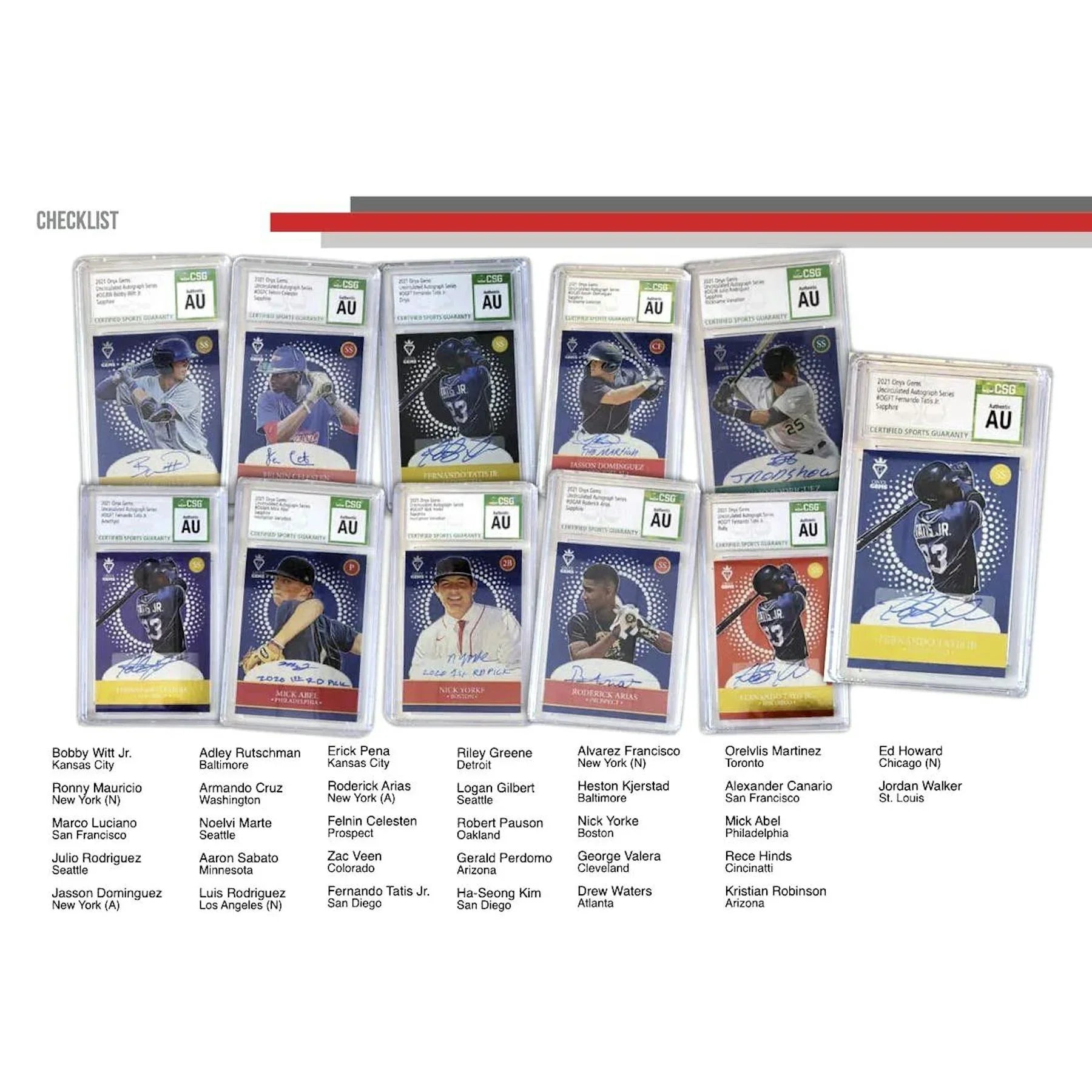 2021 Onyx Gems Baseball Hobby Box (Ships Sealed Only)